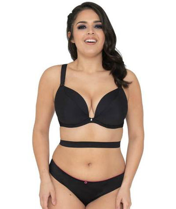 Super Plunge Multi-Way Bra Black